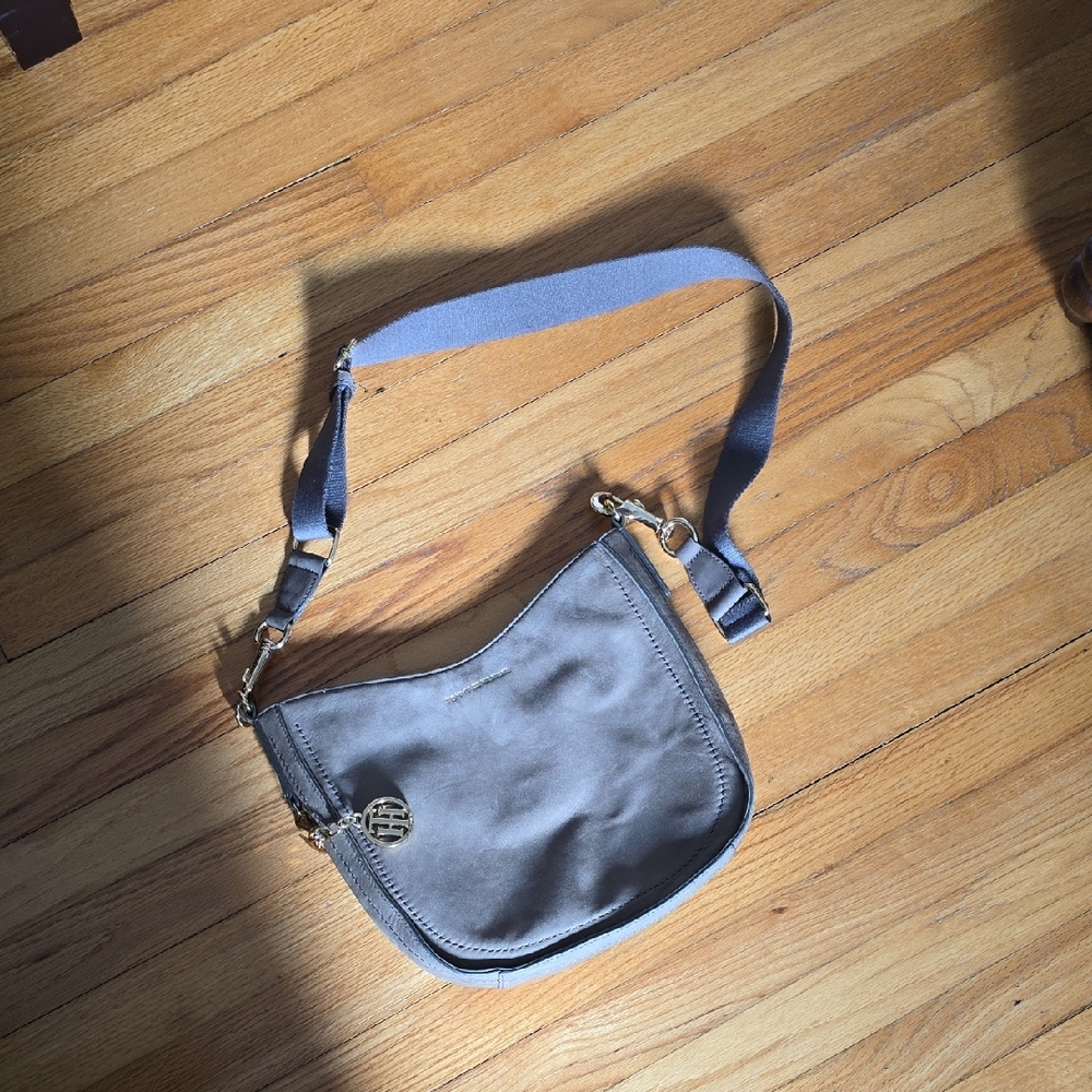 Tommy Hilfiger Gray Crossbody Bag